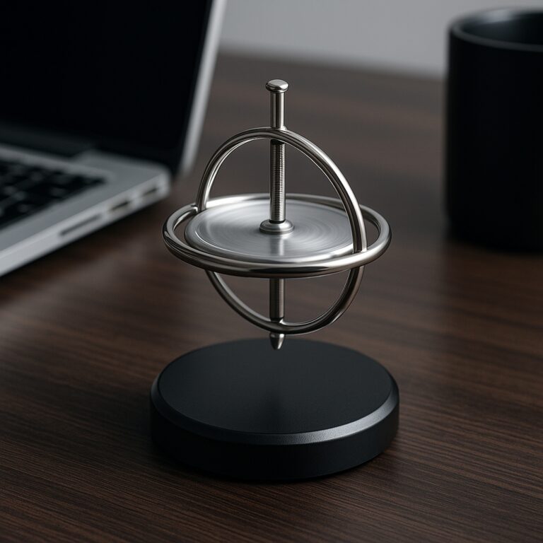 Gyroscope Floating Rotating Stress Relief For Desktop Laptop